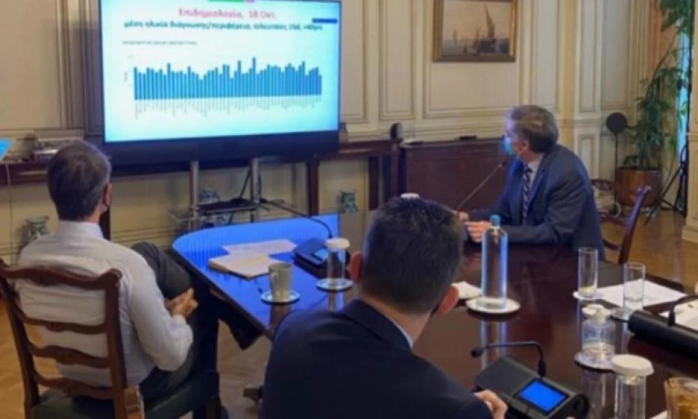 Κορονοϊός: Έκτακτη σύσκεψη στο Μαξίμου - Παρών Χαρδαλίας και Αρκουμανέας